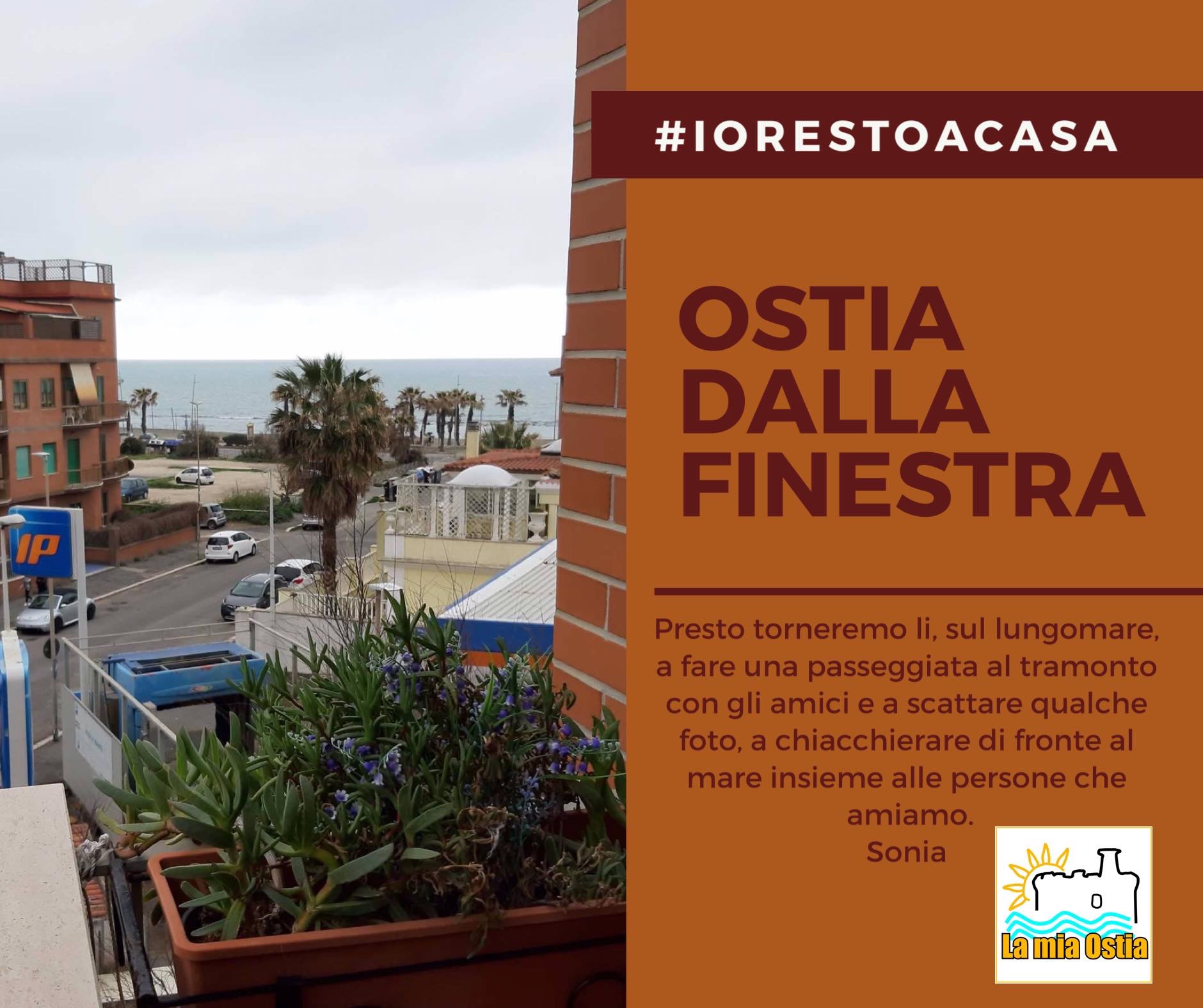 Ostia dalla finestra: mese di marzo